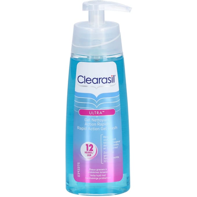 Clearasil - Ultra Rapid Action Scrub Wash - Reinigingsgel - 200 ml