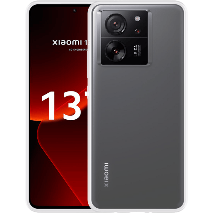 Just in Case Xiaomi 13T (Pro) Siliconen (TPU) Hoesje Transparant