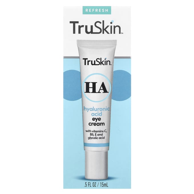 TruSkin oogcrème met hyaluronzuur, 15 ml (15 ml) white