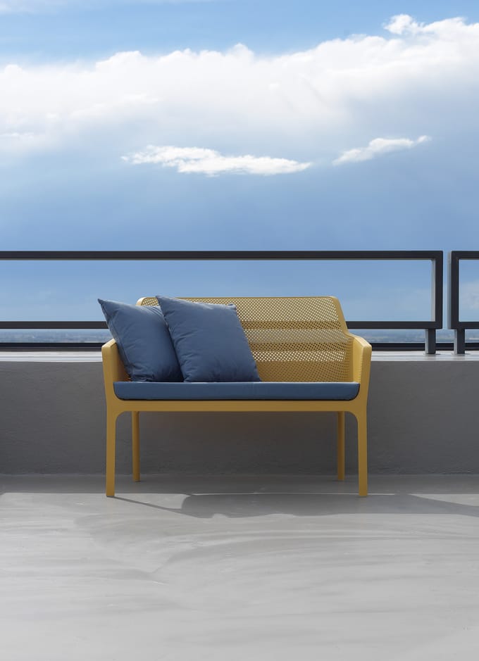 Nardi - Kussen Net Bank - denim - blauw