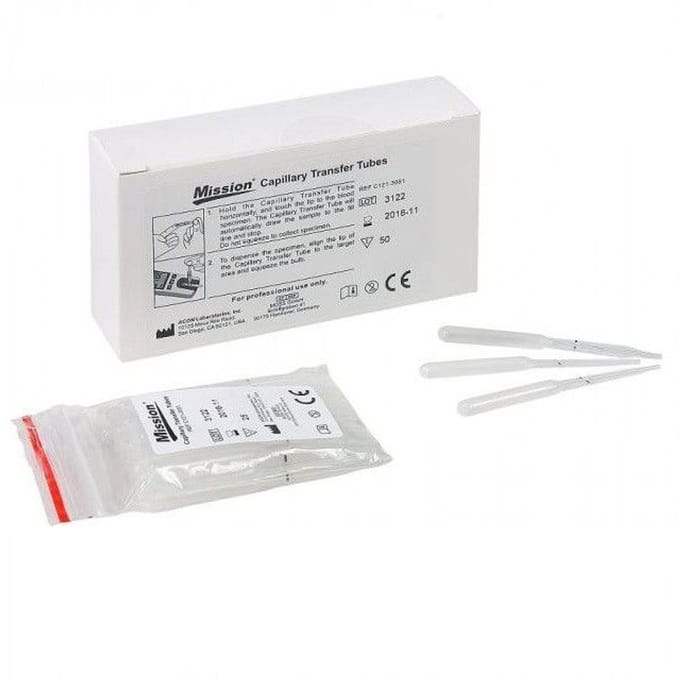 Mission Plus Hb 10 µl capillairen (x50)