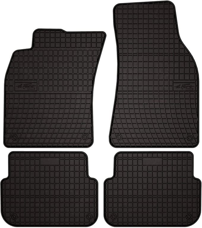 Wielganizator SolidPRO Serie - Auto Vloermatten - Audi A6 C6 - Antraciet - Exacte Pasvorm