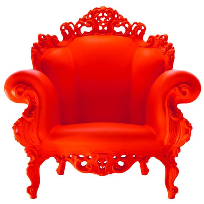 Magis Proust Loungefauteuil - rood