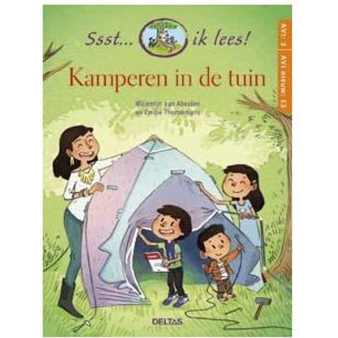 Kamperen In De Tuin - Ssst... Ik Lees! - Willemijn van Abeelen