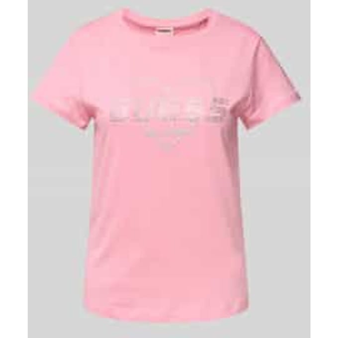 T-shirt met strass-steentjes, model 'NARCISO'