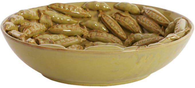 Light & Living - Decoratie schaal FABA - Groen - 43x43x12 cm