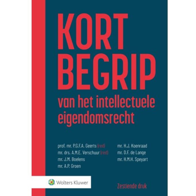 Kort Begrip Van Het Intellectuele Eigendomsrecht