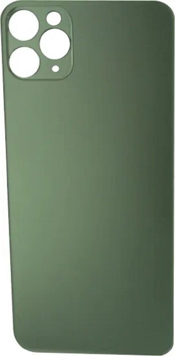 Voor iPhone 11 Pro Max Batterij Cover Achterkant Behuizing , Middennacht Groen