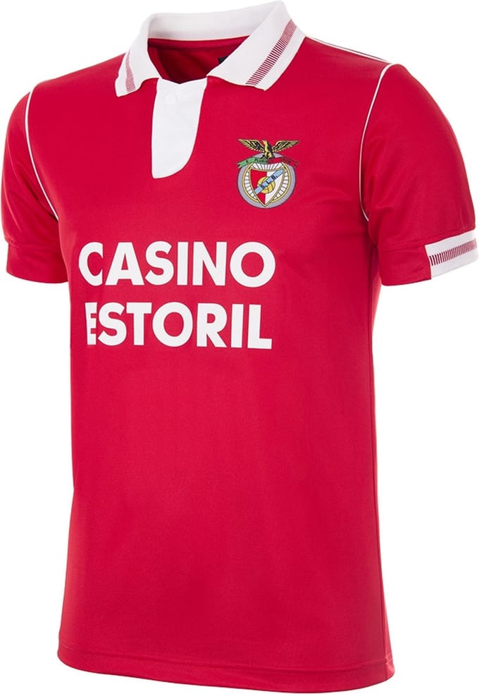 COPA - SL Benfica 1992/93 Retro Voetbalshirt - Heren - Rood - XS