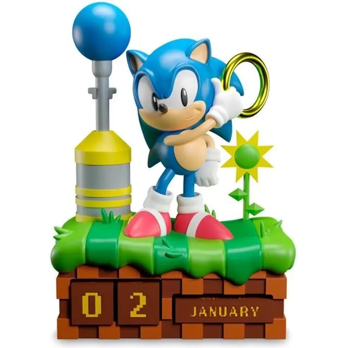 Kalender Erik Sonic the Hedgehog 3D perpetual