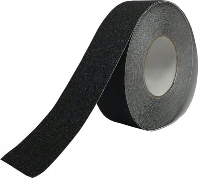 Antislip tape zwart 18m - Veiligheid op gladde oppervlakken