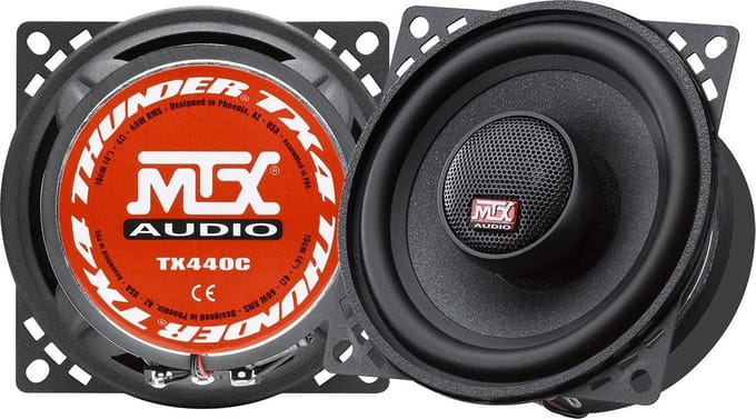 MTX Audio TX440C 10cm 2-weg coaxial luidspreker - 240 Watt