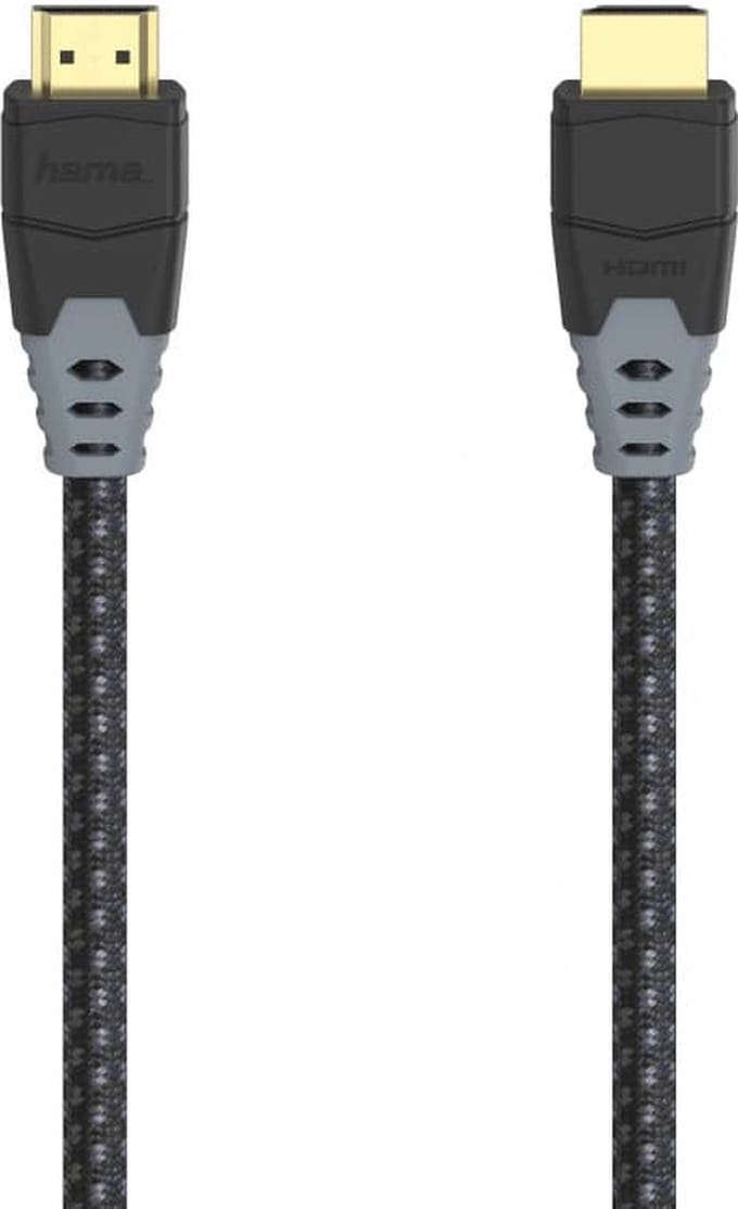 High Speed ​​HDMI™ Kabel - 8K - Ethernet - Gewoven Nylon - Verguld - 1.5m