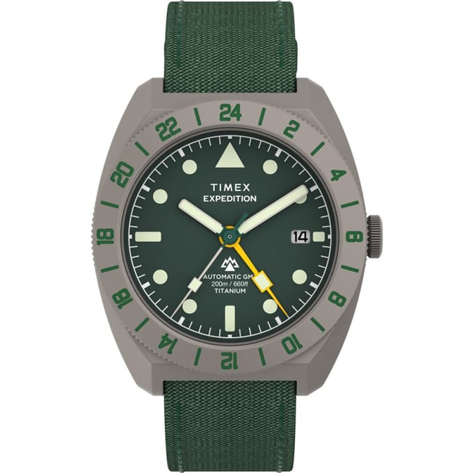 Timex Expedition Pioneer TW2Y63400 Horloge - Nylon - Groen - Ø 41 mm