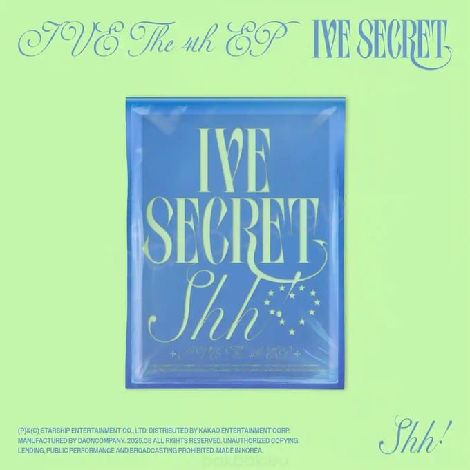 IVE - [IVE SECRET] 4e Mini-album Shh!