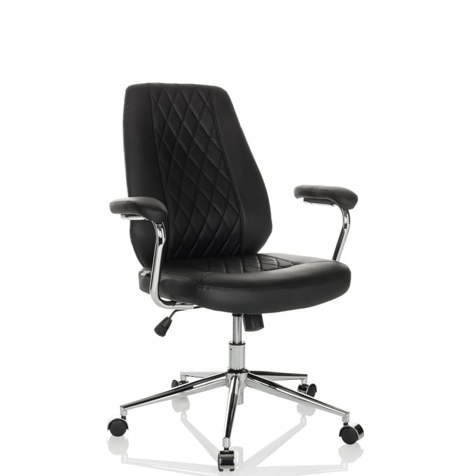 Thuiskantoor bureaustoel THEO I Zwart hjh OFFICE