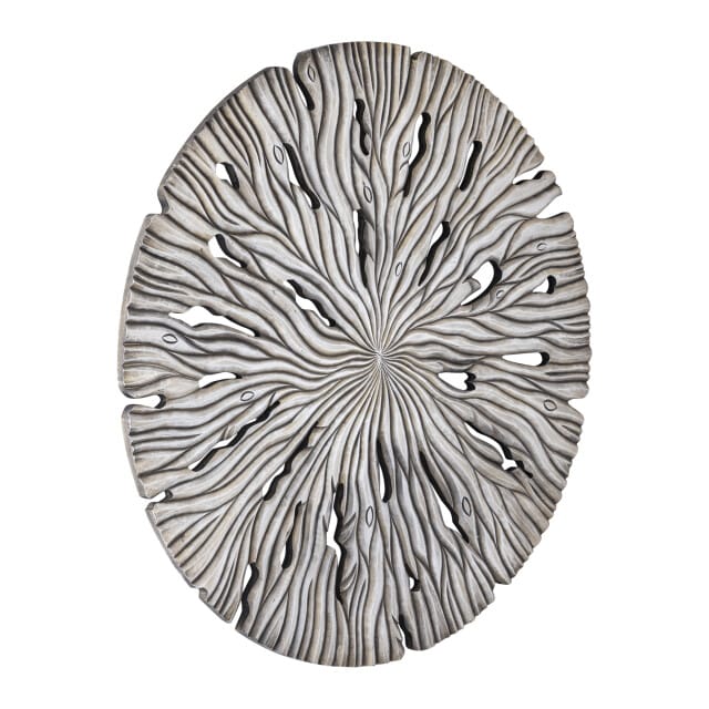 PTMD Wandpaneel Bonte - 120x2x120 cm - MDF - Creme