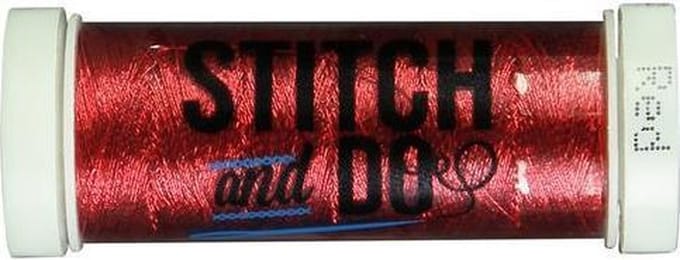 Red Hobbydots Garen Stitch & Do