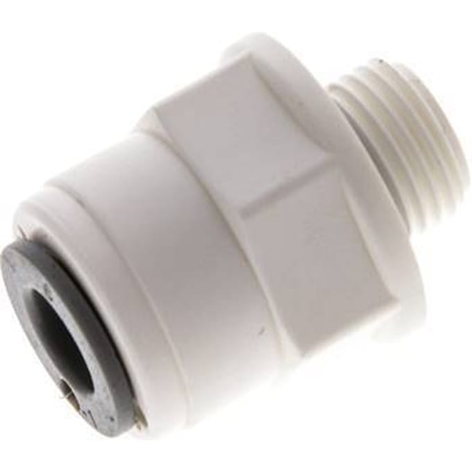6mm x G1/8'' POM Insteekfitting buitendraad EPDM [5 Stuks]