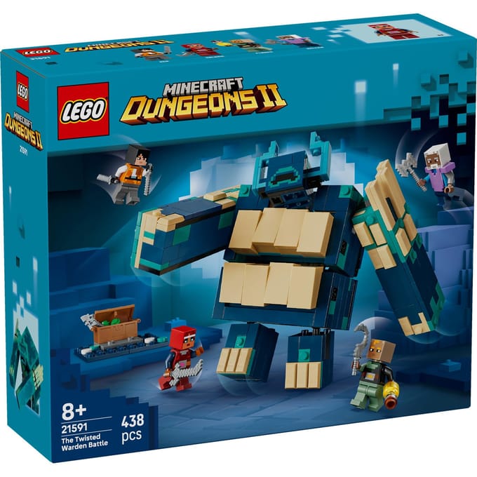 LEGO Minecraft De Strijd tegen de Duistere Opzichter Game Bouwpakket voor Kinderen 21591