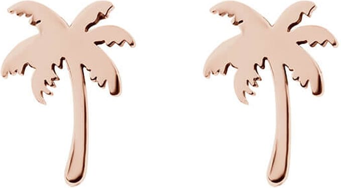 iXXXi Oorbellen Palm Tree Rosé