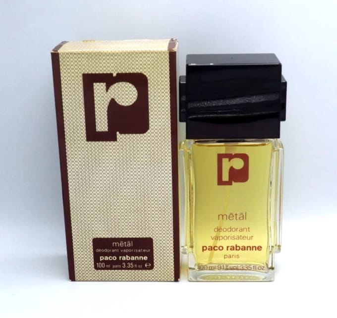Paco Rabanne Metal Deodorant 100 ml - Vintage