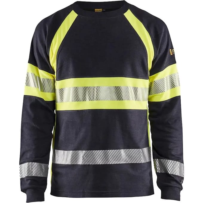 Inherent vlamvertragend T-shirt met lange mouwen Blaklader