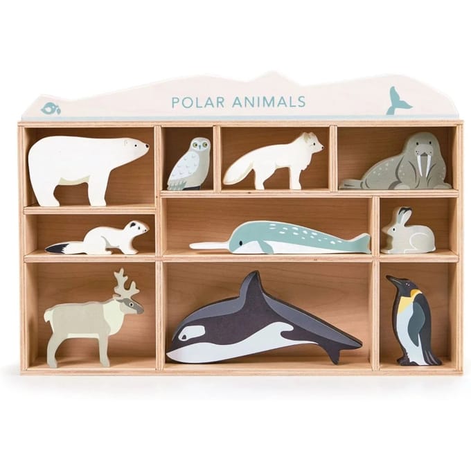 Tender Leaf - Set Houten Pooldieren