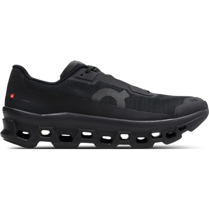 On Cloudmonster Sneakers Heren - Zwart - Maat 44 - Mesh/Synthetisch