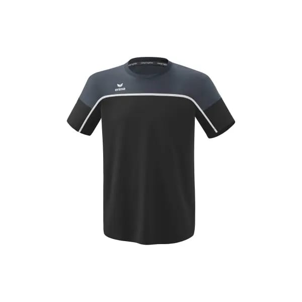 Erima Change T-Shirt Kinderen - Wit / Slate Grey / Zwart | Maat: 152