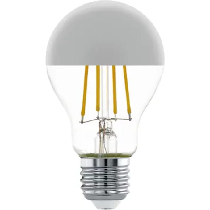 EGLO LED spot A60 Standard Top-sail 7.3W/827 806 lumen clear/chrome E27