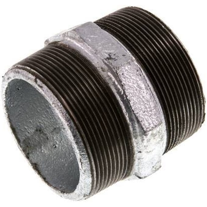 R 2 1/2'' Verzinkt Gietijzeren Borstnippel 25 Bar