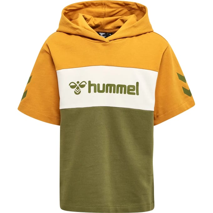 Hummel Kinder Cloud-hoodie S/S Olive Branch