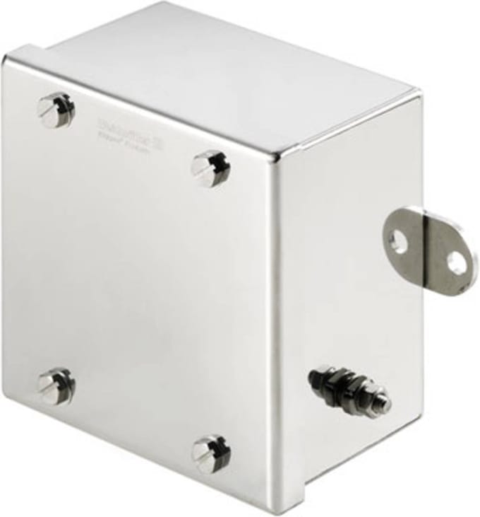 Weidmüller KLIPPON STB 3 SS E Installatiebehuizing 190 x 190 x 100 RVS Zilver 1 stuk(s)