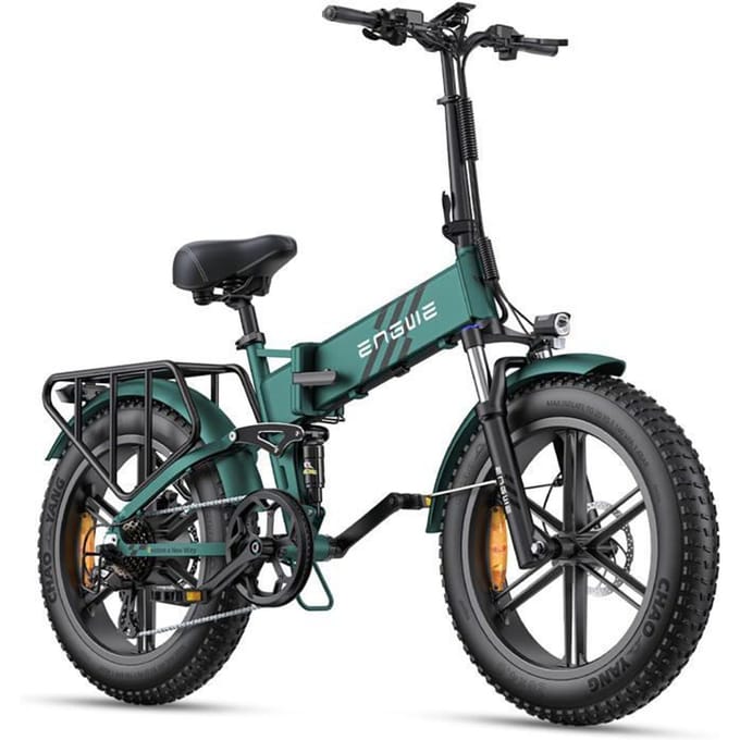 Vélo électrique - ENGWE - ENGINE PRO 2.0 - Batterie 16Ah 48V - Autonomie 150 km - Pliable vert
