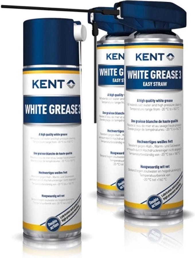 Spuitbus Kent White Grease3 - Hoogwaardig smeermiddel