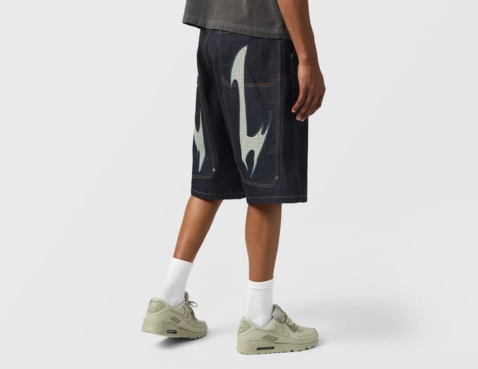 XLARGE Cut Out Loose Shorts, blauw