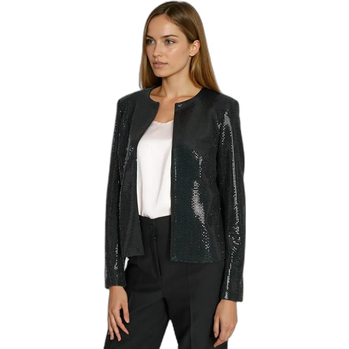 Blazer met pailletten dames Nife