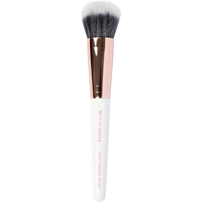 brushworks White &amp; Gold Multi Tasking Brush 1 st