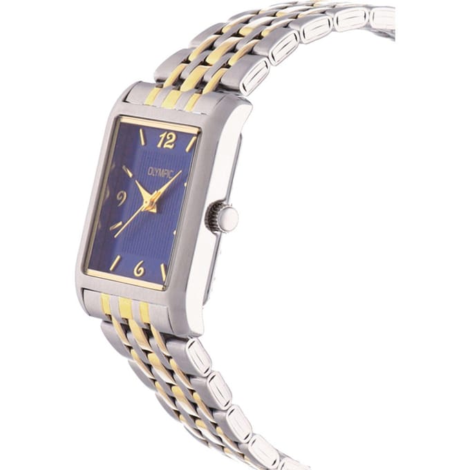 Olympic OL26DSS131B Oregon Horloge - Staal - Zilverkleurig - 30mm