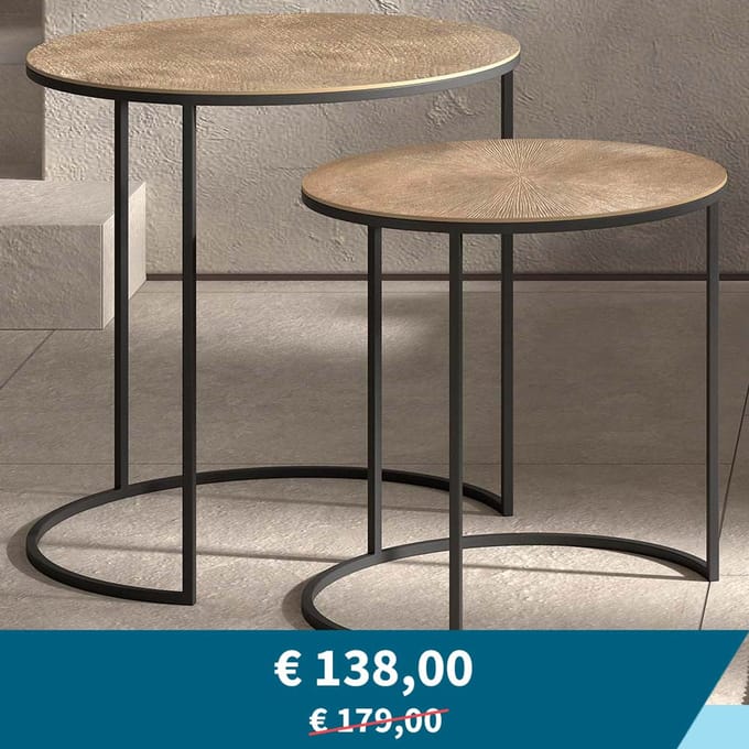 Tweedekans - Stozy Bijzettafel Set Maisha