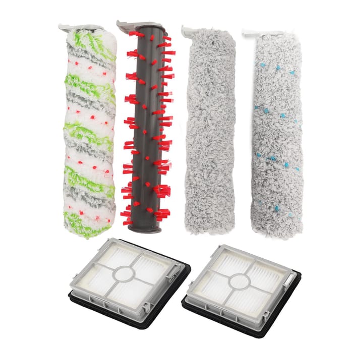 Rouleau brosse de rechange et filtre Accessoires de nettoyage multifonctionnels pour Bissell X7 3350F 2832Z gray
