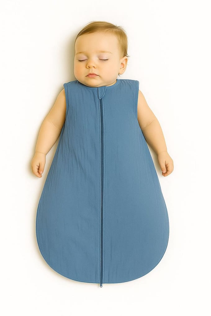 Slaapzak «Noche» | M 6-12 mnd | Pastel blue