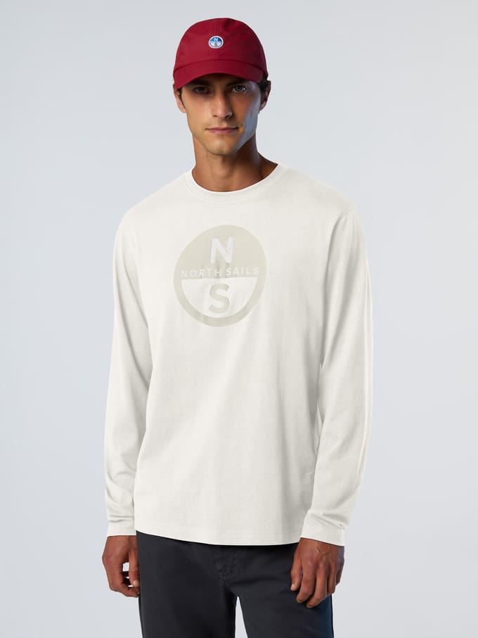 North Sails T-shirt Lange mouwen met maxi-print