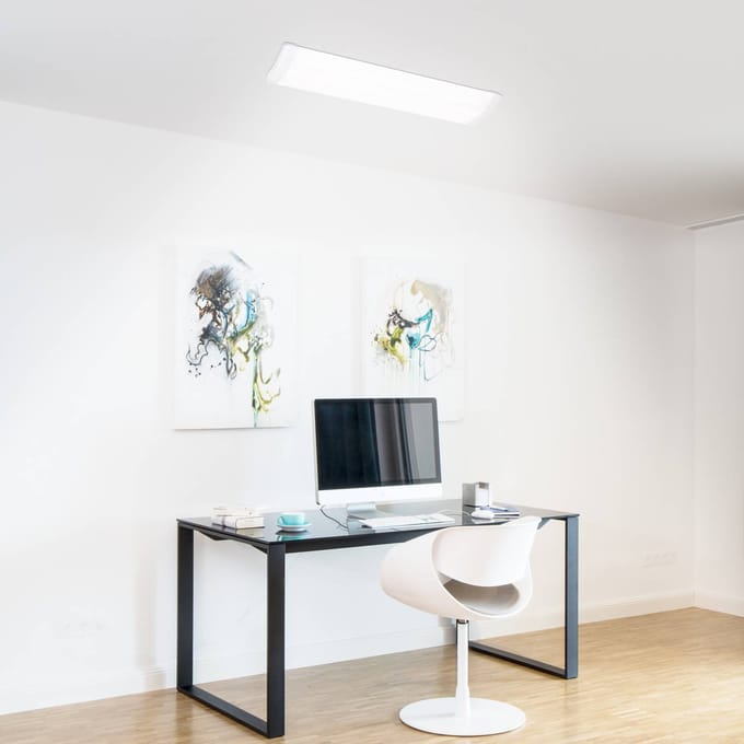 Müller-Licht 20500091 Stilo Switch Tone 60 LED-plafondlamp LED LED vast ingebouwd 25 W Wit
