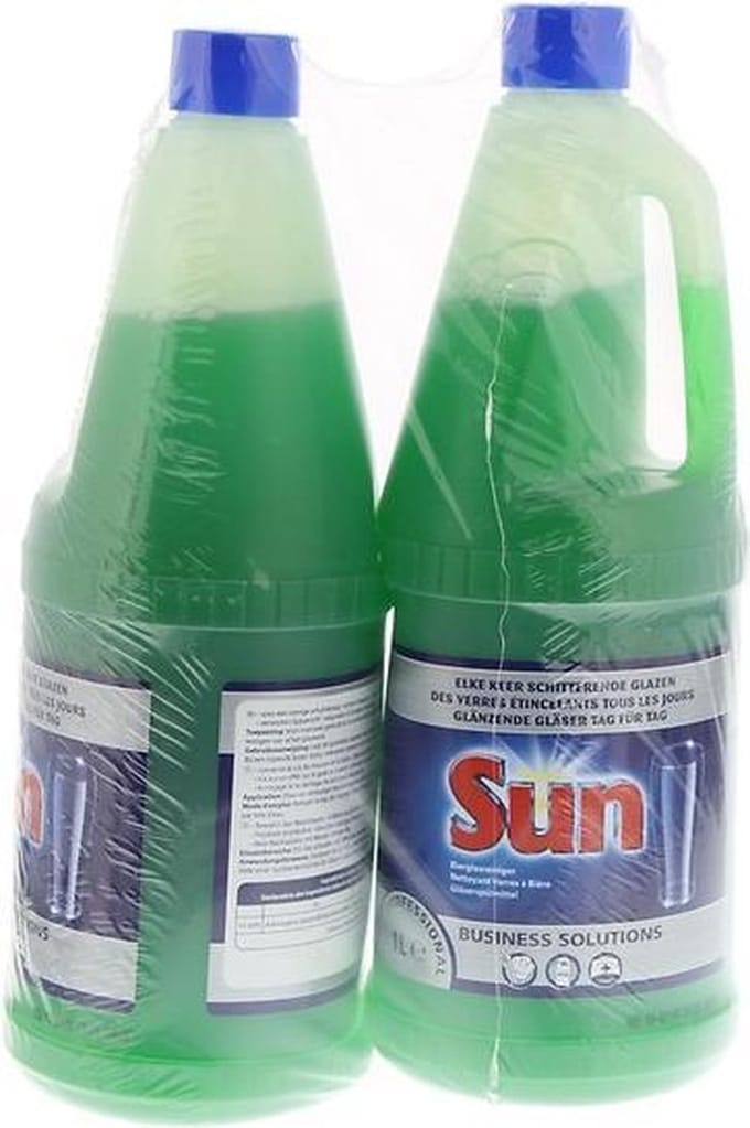 Sun Bierglasreiniger Professioneel 1 liter ( set van 2 stuks )