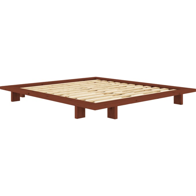 Karup Japan bed - KarupDesign408TerraRed - 180 x 200 cm