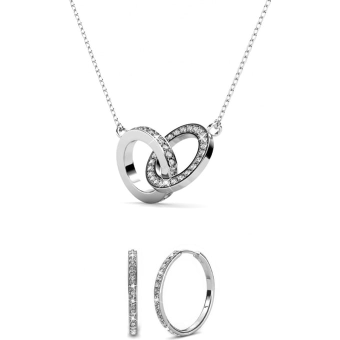 Chique Circle Twin Sets - Oostenrijks kristal