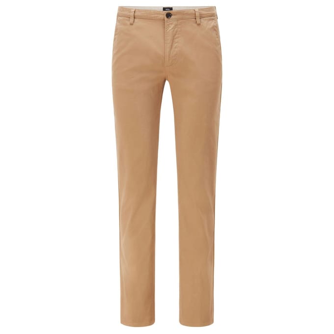 Boss Heren Rice 1 D Broek (Beige)