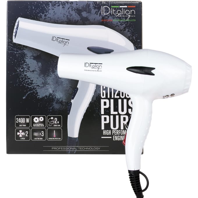 ID Italian IDEGTIPUREPLUS haardroger 2200 W Wit